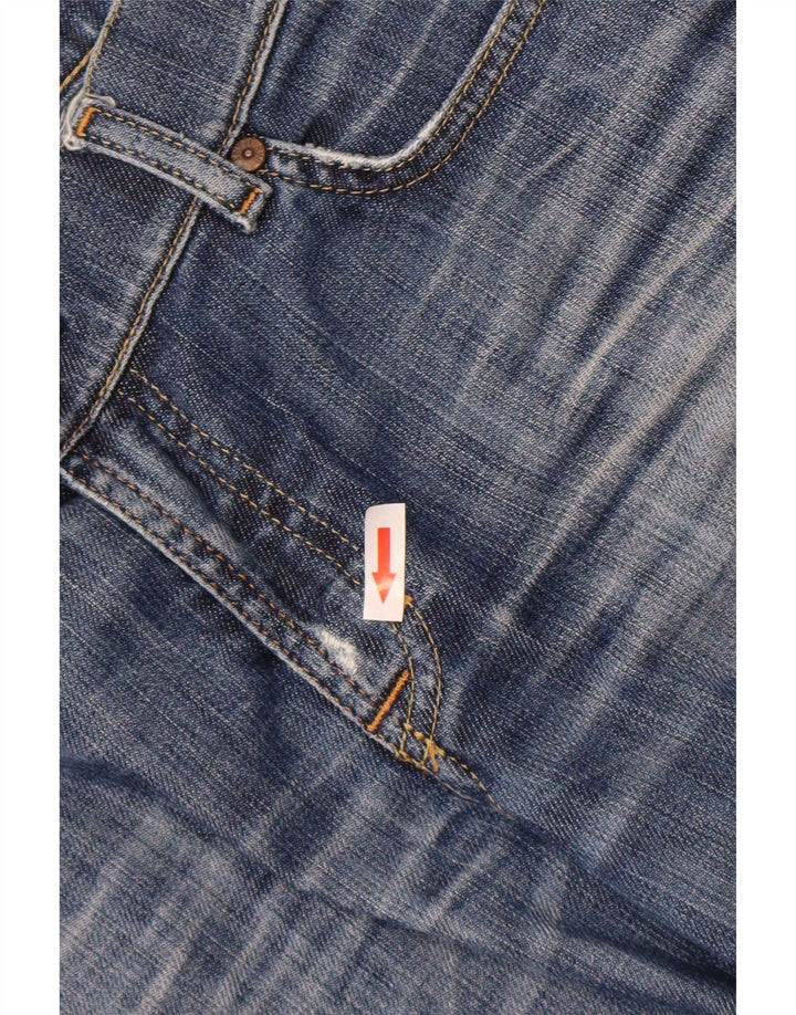 Blugi pentru dama Gas Bootcut W30 L32 Bumbac albastru