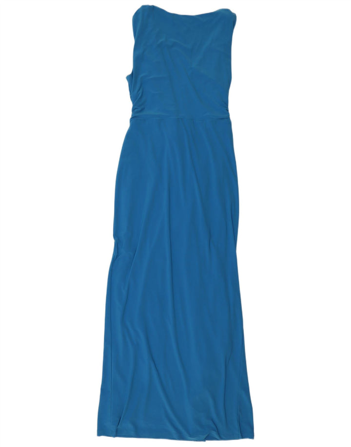 Rochie maxi fără mâneci pentru femei Coast UK 16, mare, albastru, poliester