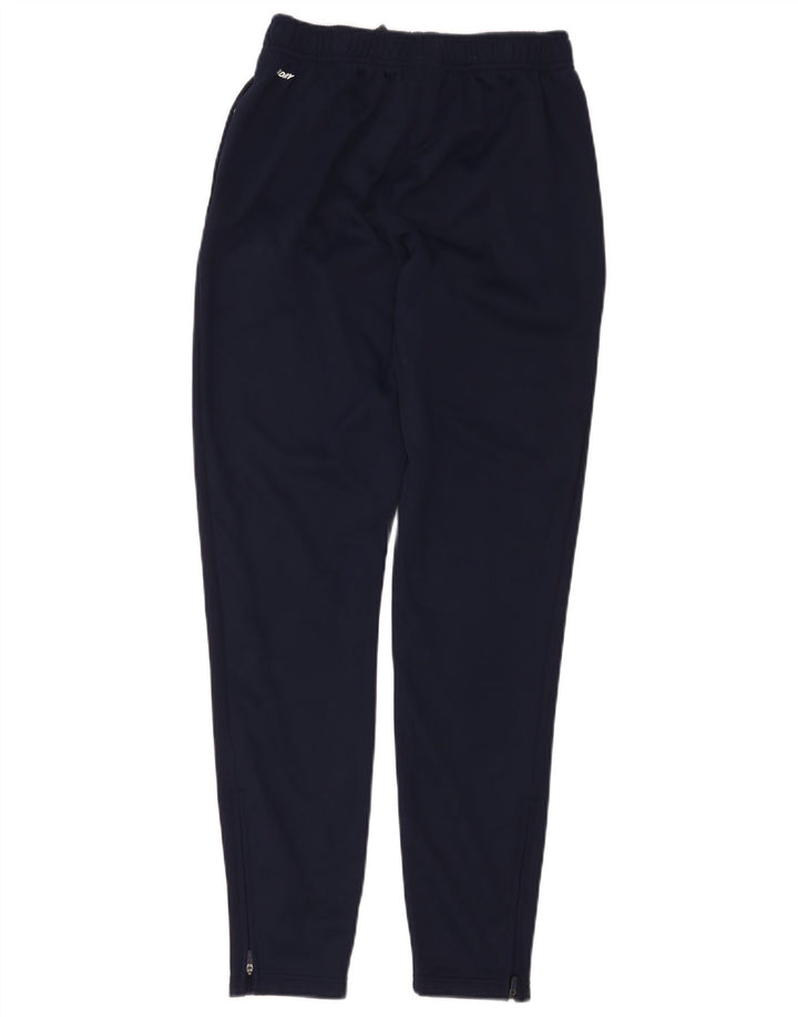Pantaloni de trening cu grafică New Balance pentru bărbați, poliester mediu bleumarin