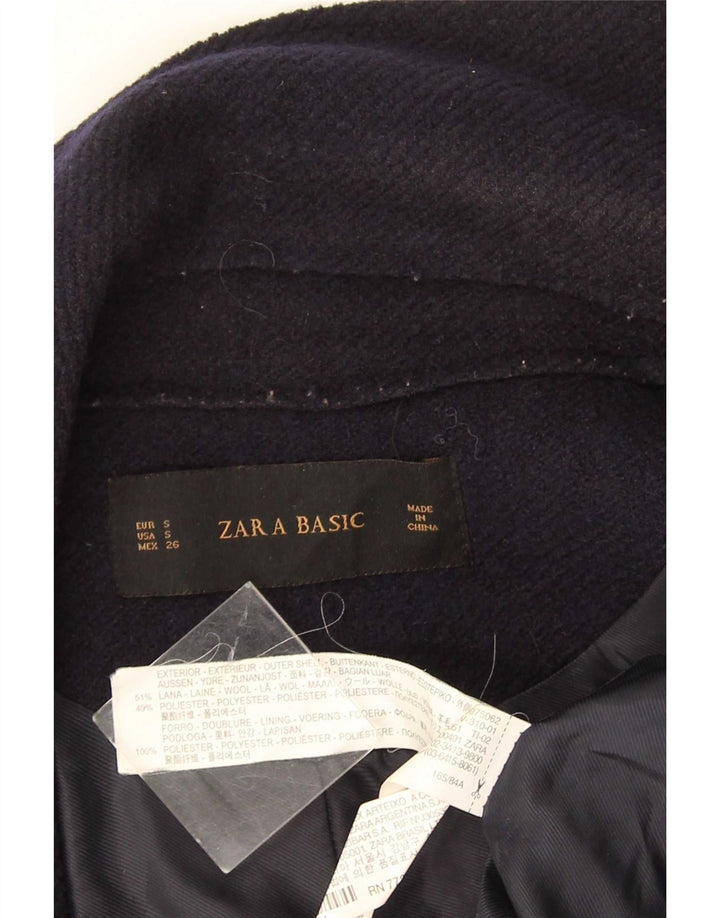 Gilet deschis pentru femei Zara, UK 10, lână, albastru marine