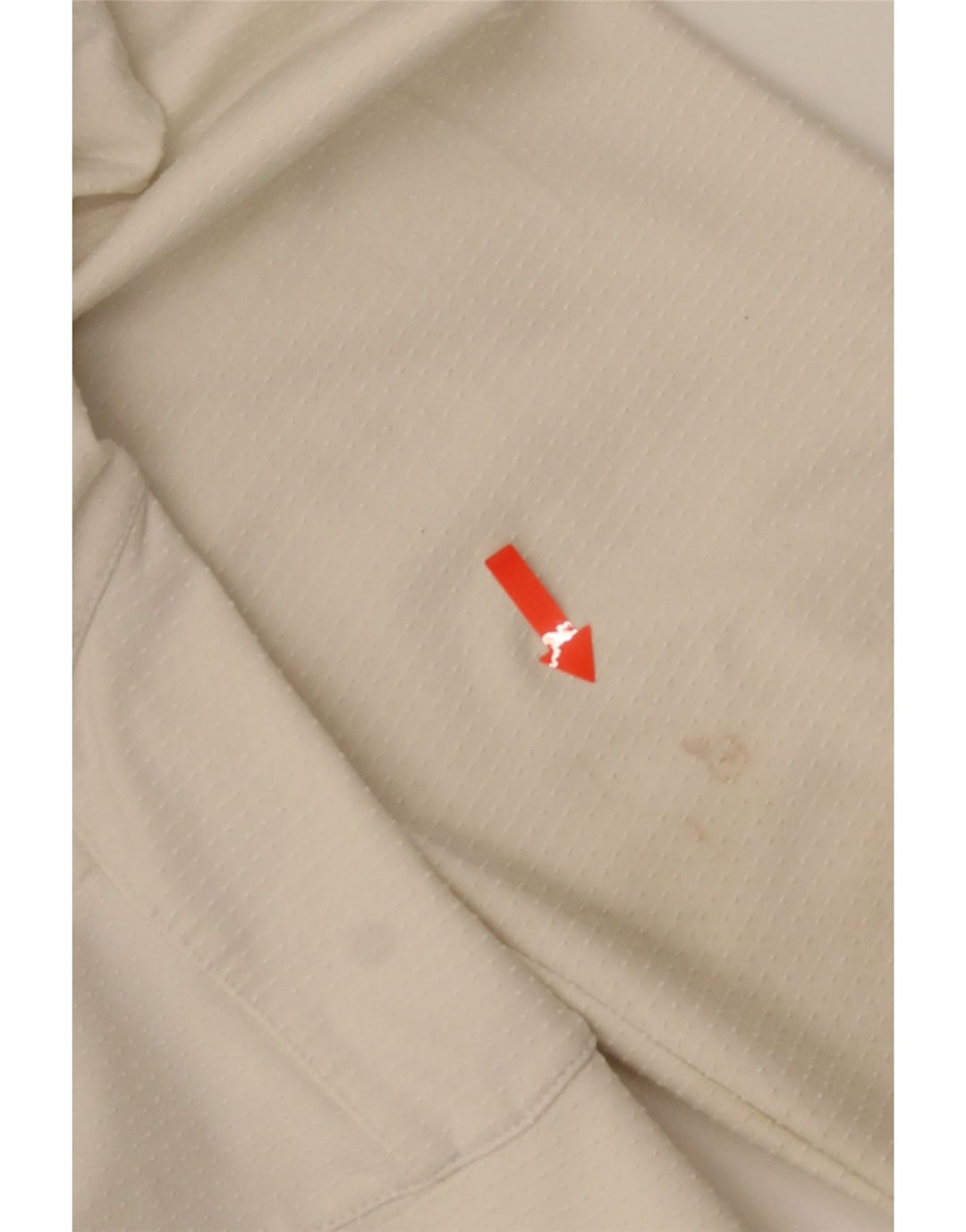 Jachetă de top cu glugă Nike Crop pentru femei UK 10/12 Medium White