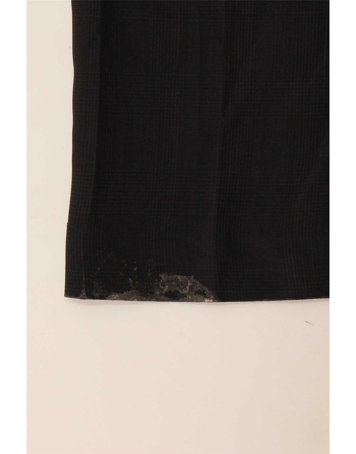 Marks & Spencer Pantaloni drepți pentru bărbați L36 L33 Poliester negru