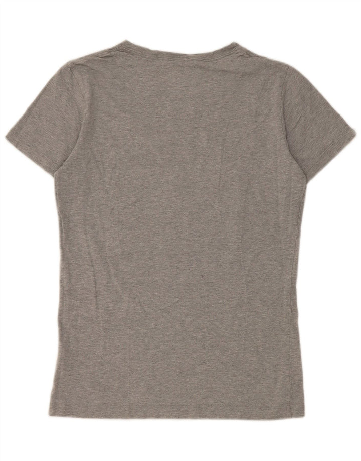 Tricou grafic Puma pentru bărbați Top mic, gri, bumbac