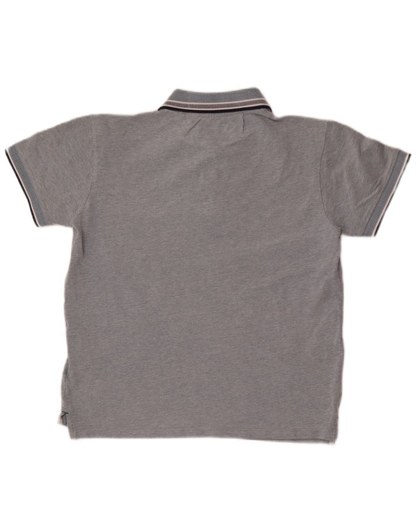 Tricou polo pentru bărbați Penguin, bumbac, gri mediu