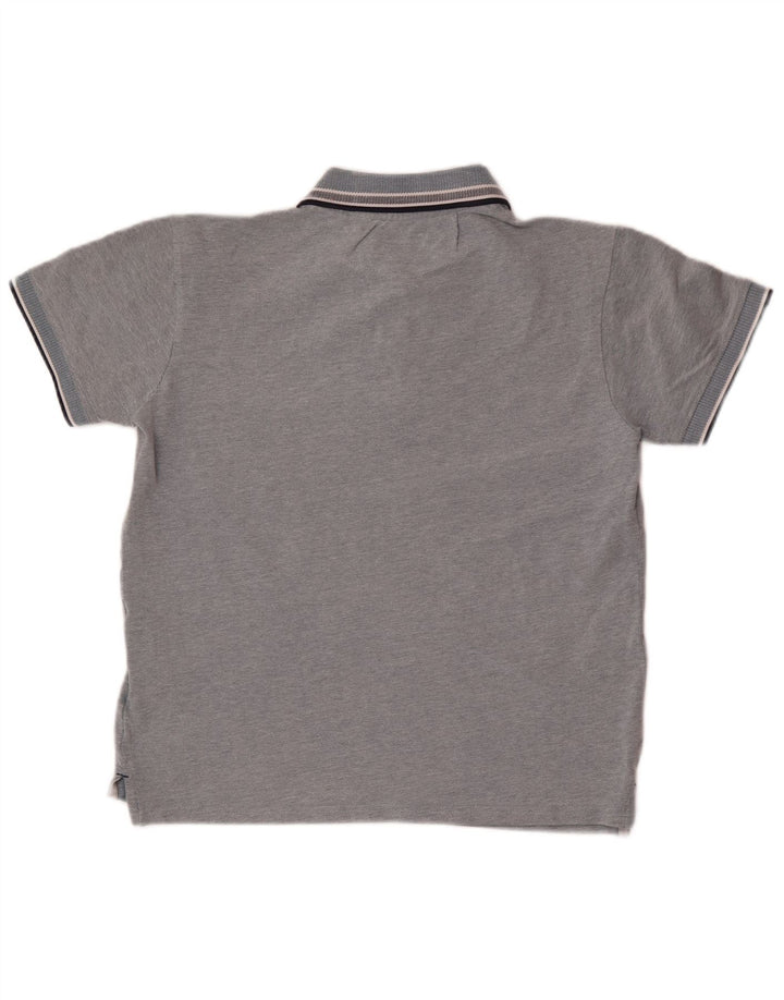 Tricou polo pentru bărbați Penguin, bumbac, gri mediu