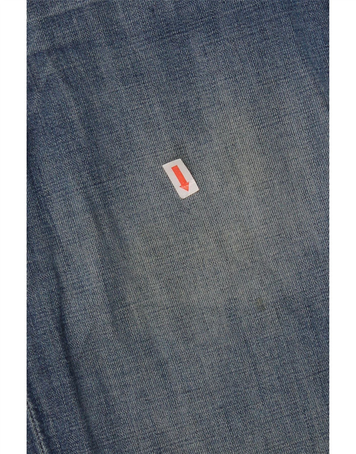 Pantaloni scurți din denim pentru bărbați Marlboro Classics W36, mare, albastru, bumbac