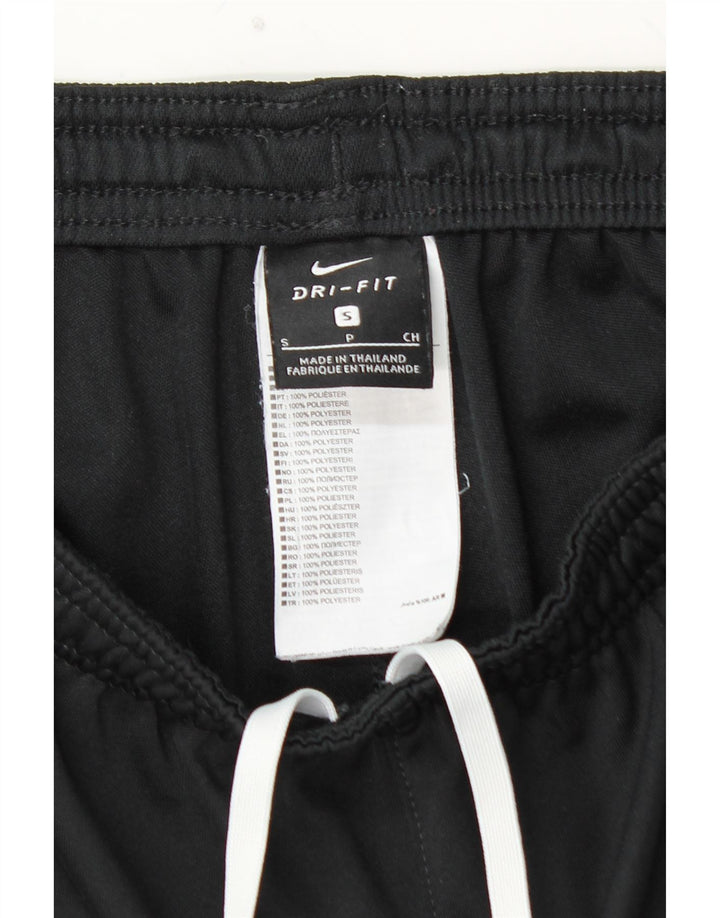 Pantaloni de trening NIKE Dri Fit pentru bărbați, poliester negru mic