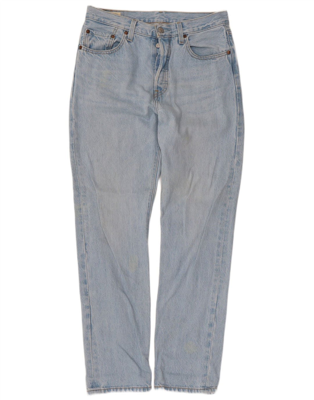 Blugi drepti pentru bărbați Levi's 501 W28 L30 Bumbac albastru