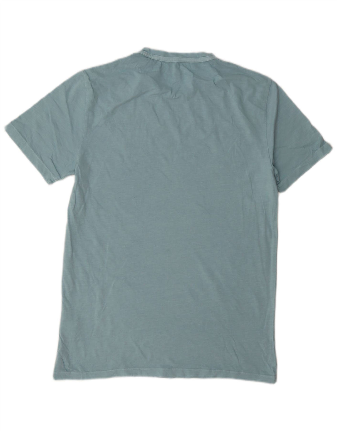 Tricou All Saints pentru bărbați, cu croiala normală, top, bumbac, albastru mediu