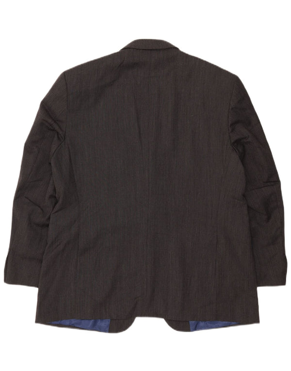 Jachetă pentru bărbați Marks & Spencer, cu 2 nasturi, UK 44 2XL Lână gri