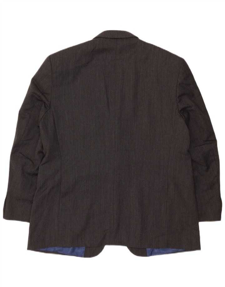 Jachetă pentru bărbați Marks & Spencer, cu 2 nasturi, UK 44 2XL Lână gri