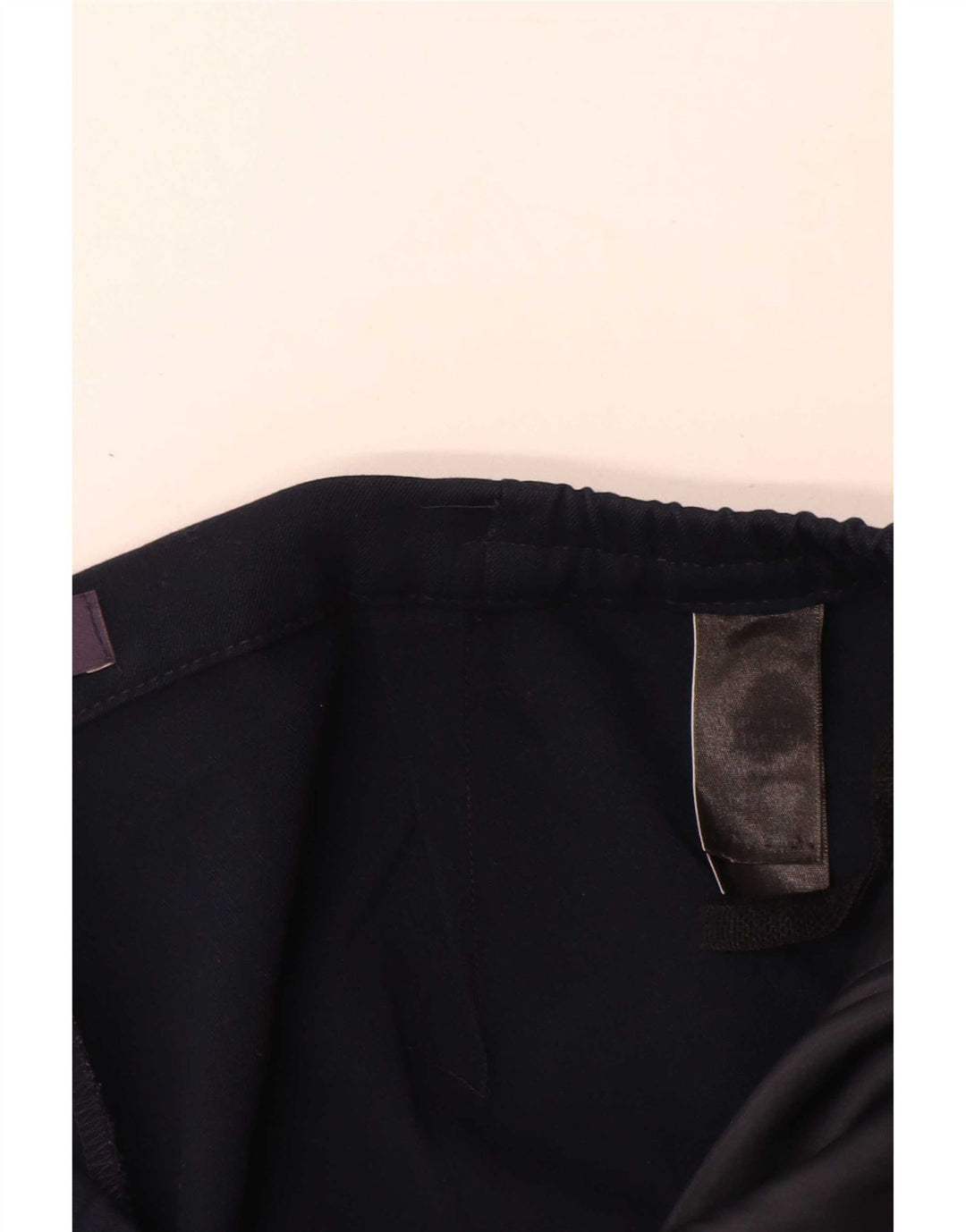 Marks & Spencer Pantaloni casual drepti pentru femei W32 L28 Poliester bleumarin