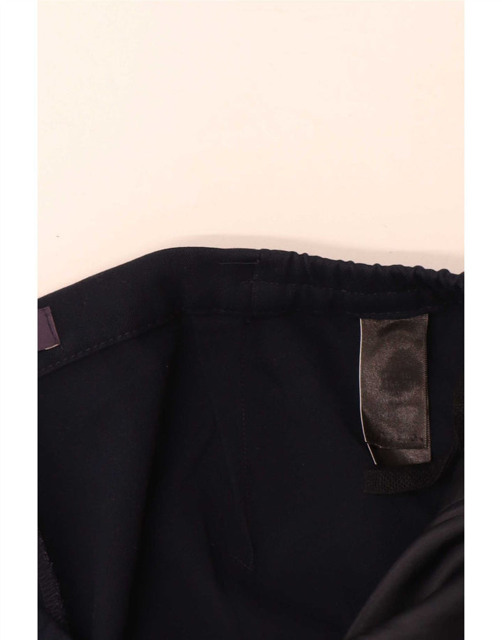 Marks & Spencer Pantaloni casual drepti pentru femei W32 L28 Poliester bleumarin