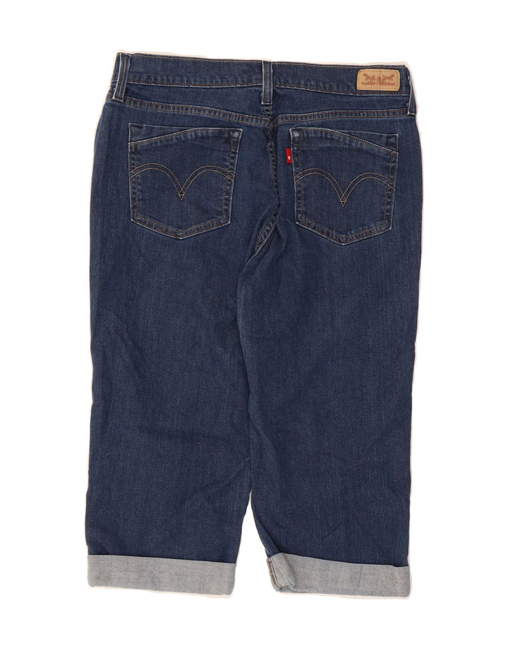 LEVI'S Womens Capri Jeans W30 L17 Navy Blue Cotton Vintage Levi's and Second-Hand Levi's from Messina Hembry 