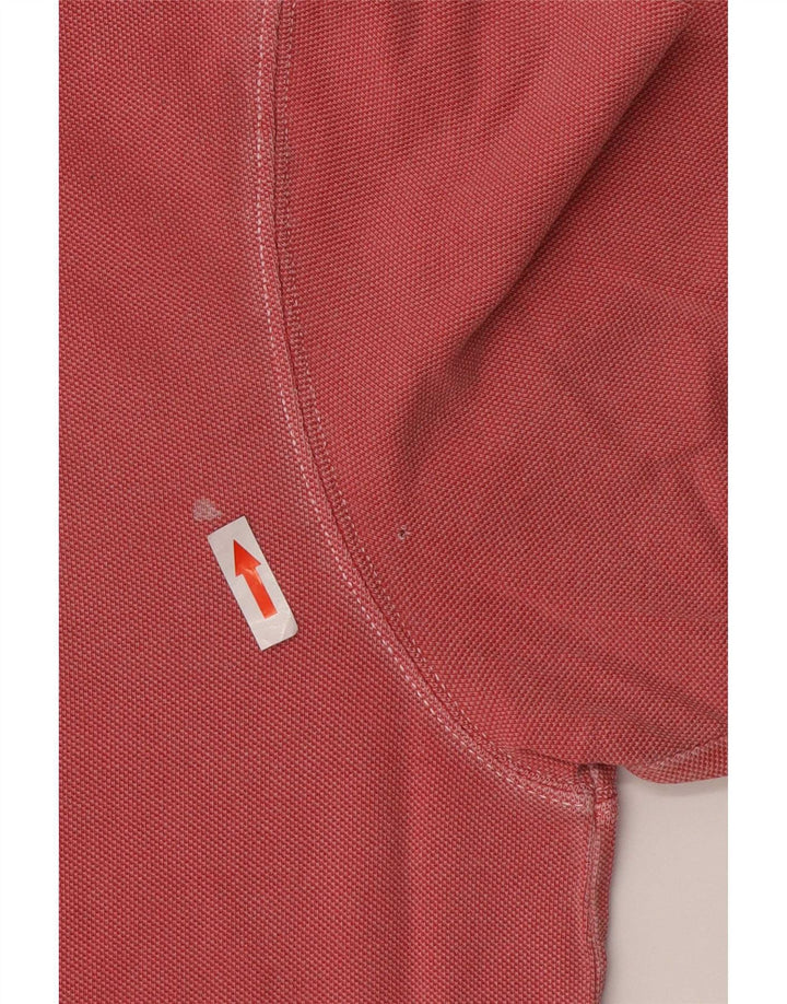 Tricou polo Tommy Hilfiger pentru bărbați, bumbac roșu mare