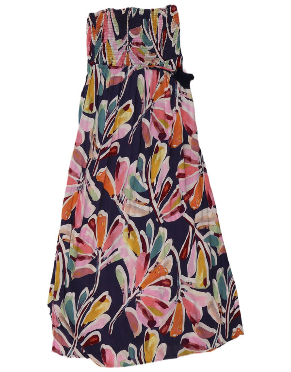 MARKS & SPENCER Rochie pentru femei fără bretele UK 14 Medium Multicolor Floral