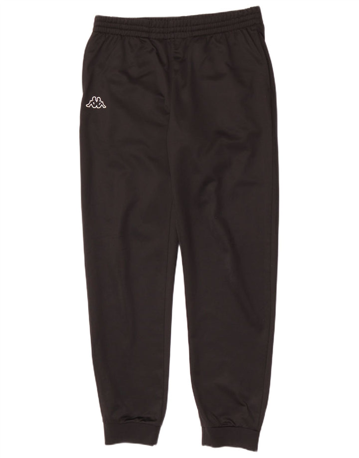 Pantaloni de trening pentru bărbați Kappa Pantaloni de jogging Poliester mediu negru