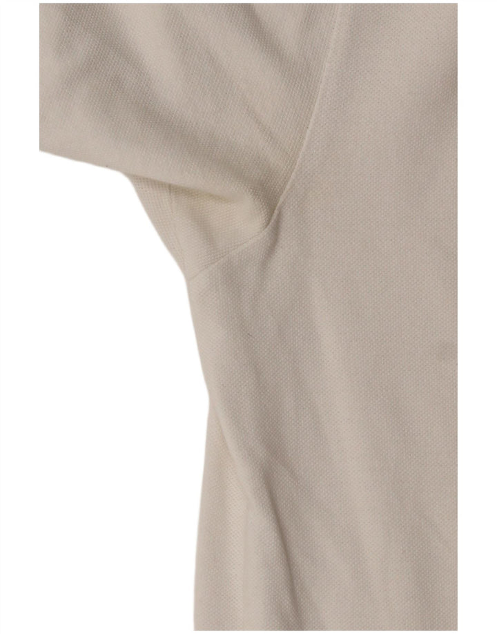Cămașă polo Calvin Klein pentru bărbați, mare, alb, bumbac