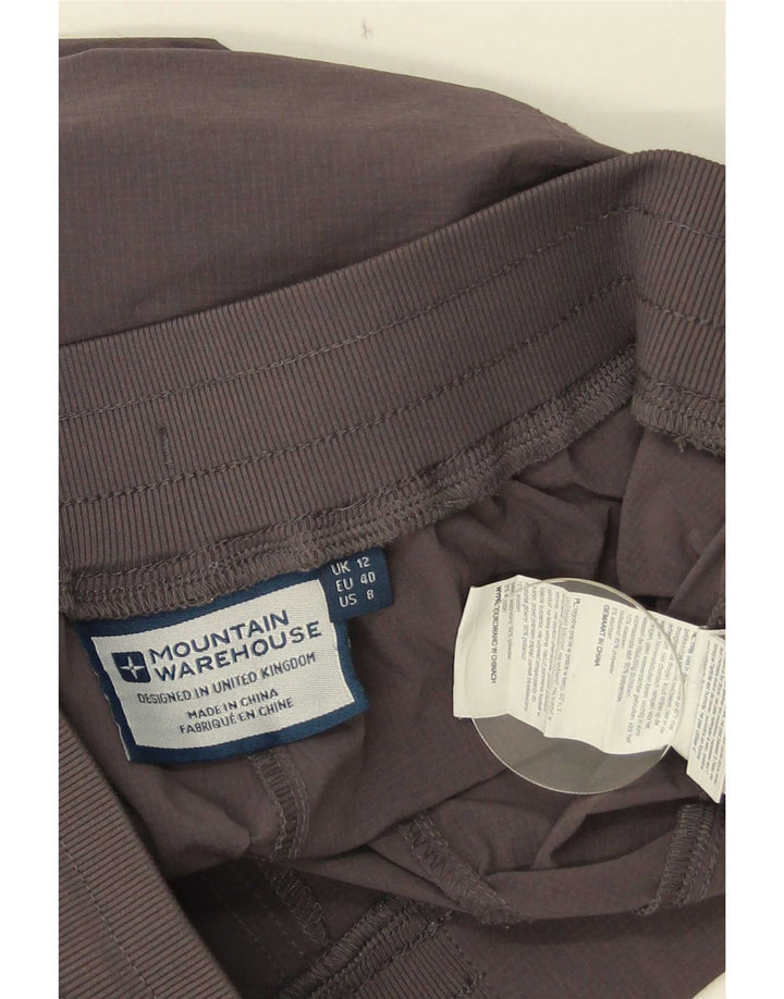 Mountain Warehouse Pantaloni de trening pentru femei UK 12 Medium Gri Poliester
