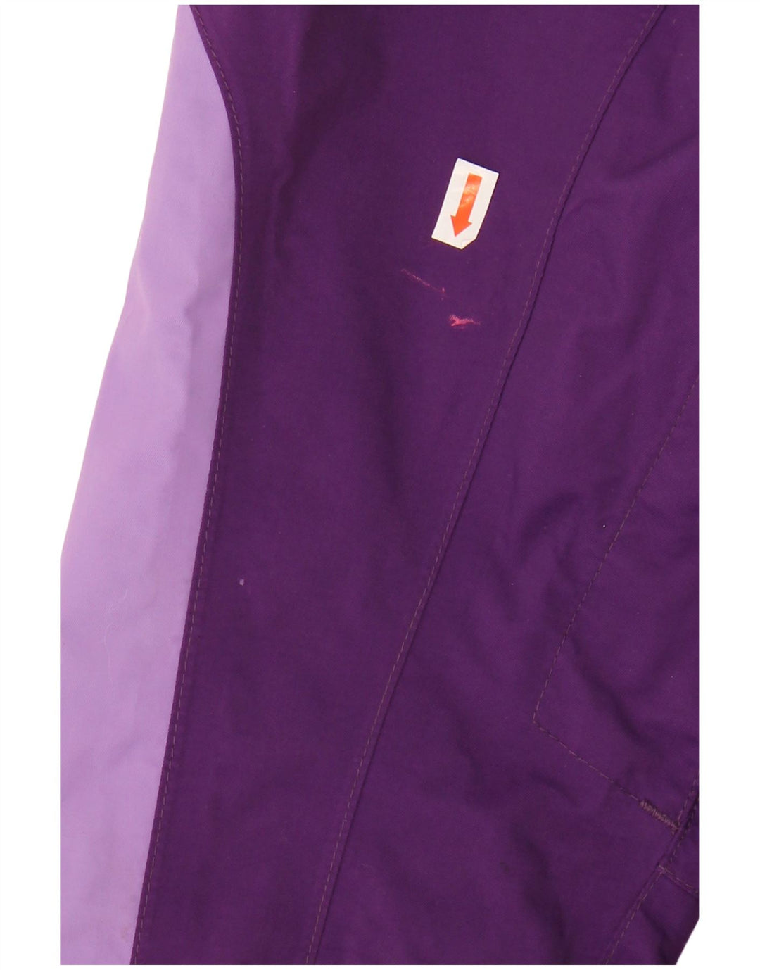 JACK WOLFSKIN Womens Oversized Rain Jacket UK 12/14 Medium Purple