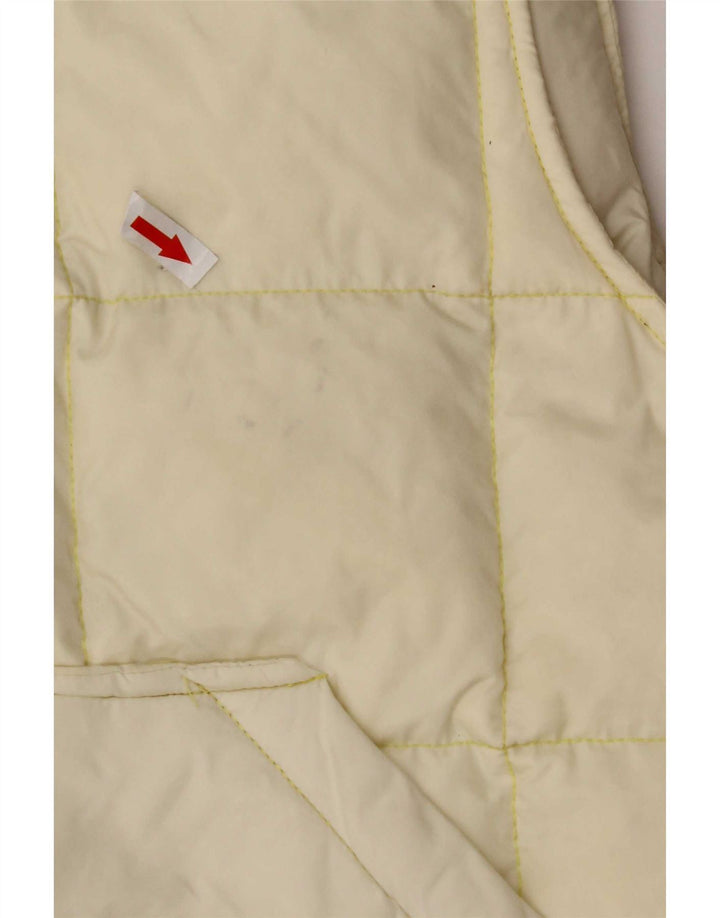 Gilet căptușit pentru bărbați Invicta IT 52 XL din nailon alb
