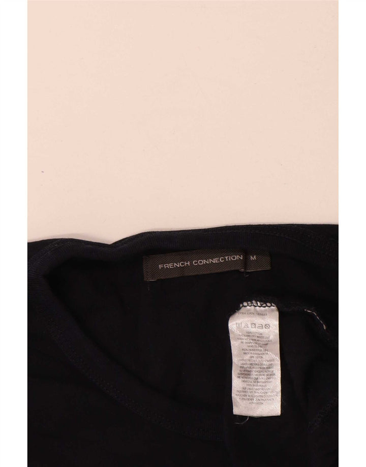 Tricou pentru bărbați French Connection Top mediu din bumbac bleumarin