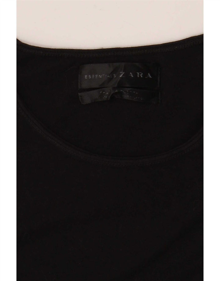 Tricou pentru femei Zara UK 14 Medium Negru