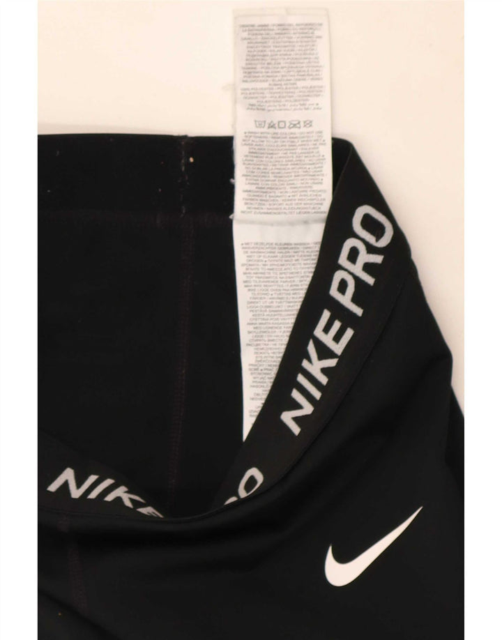 Leggings grafic Nike pentru femei UK 4 XS poliester negru