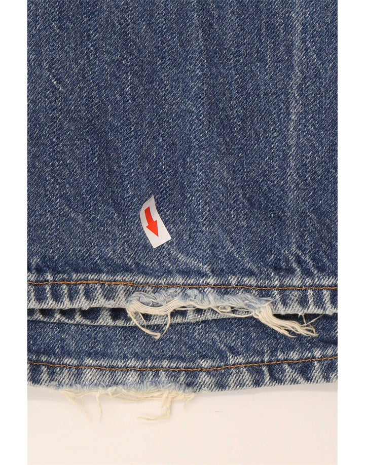Blugi drepti pentru bărbați Levi's 505, cu ajustare normală, L40 L34, bumbac albastru