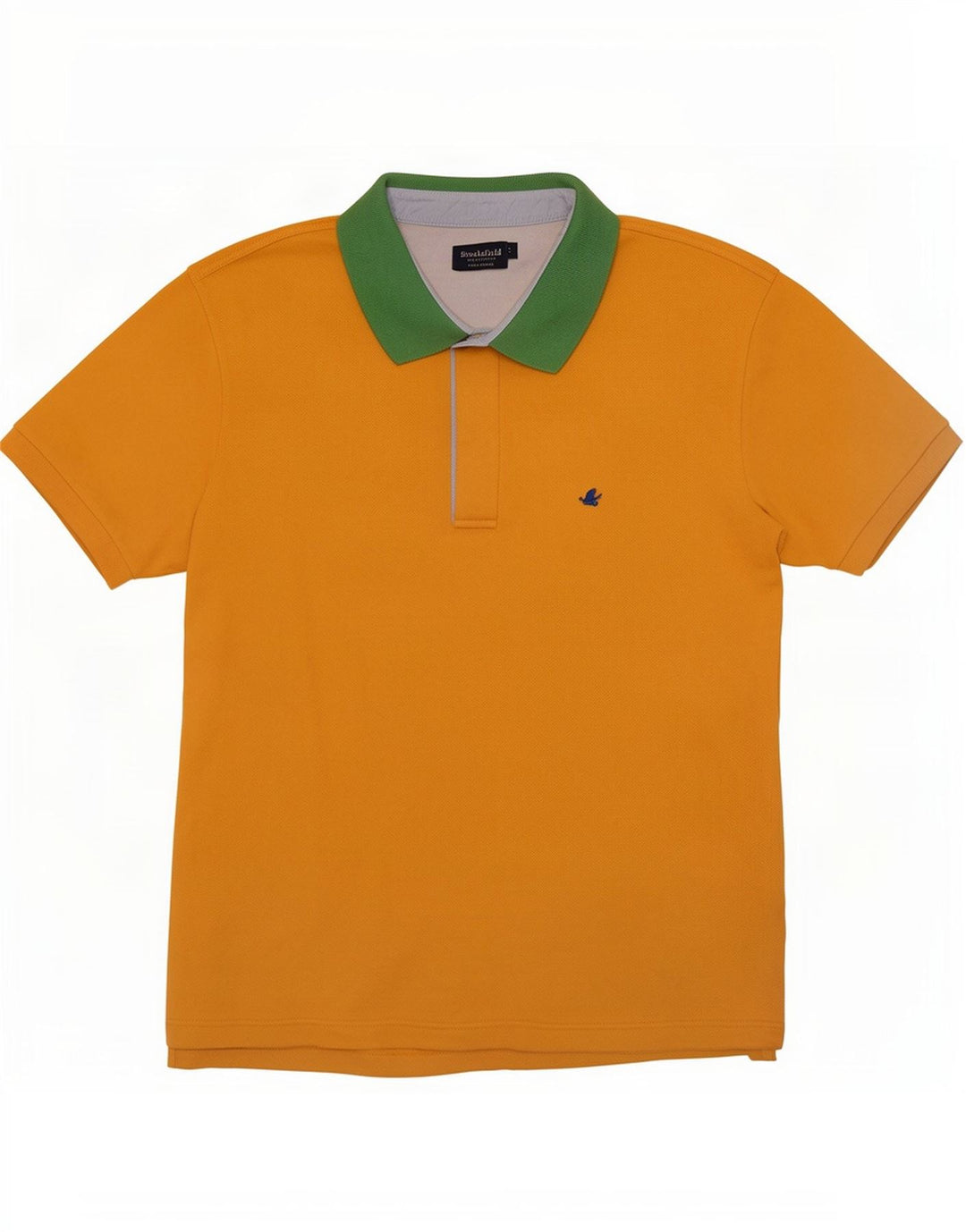 Cămașă polo Brooksfield pentru bărbați IT 52, mare, galben Colorblock