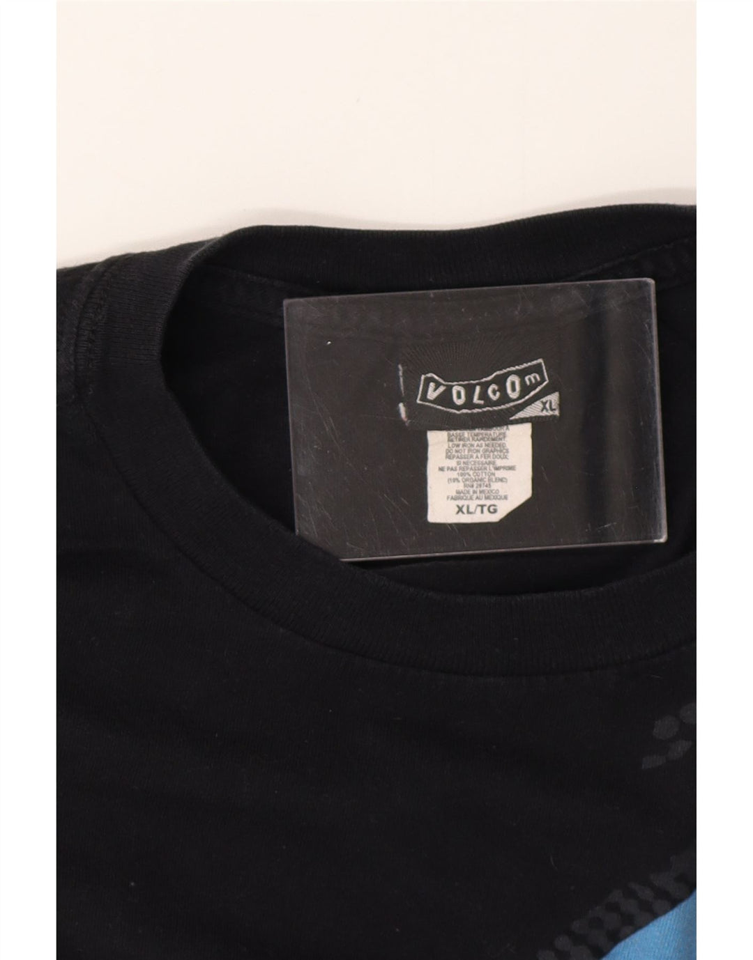 Tricou grafic pentru bărbați VOLCOM Top XL bumbac negru