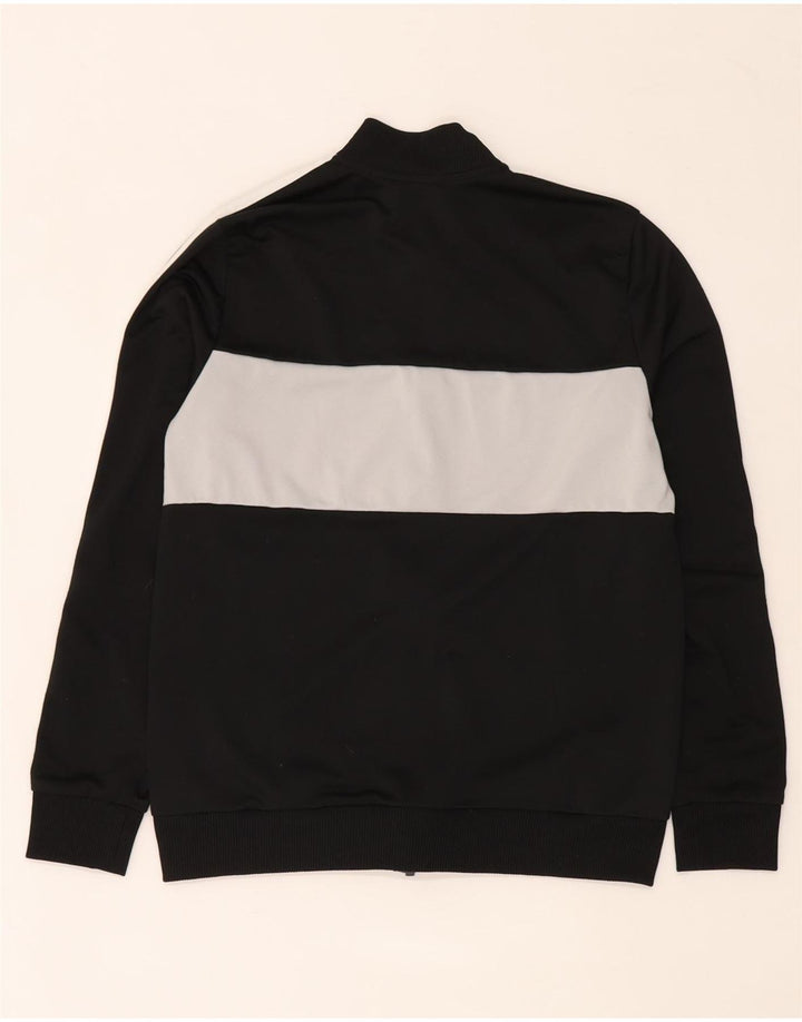 Jachetă de trening pentru băieți Adidas 13-14 ani, negru, color block