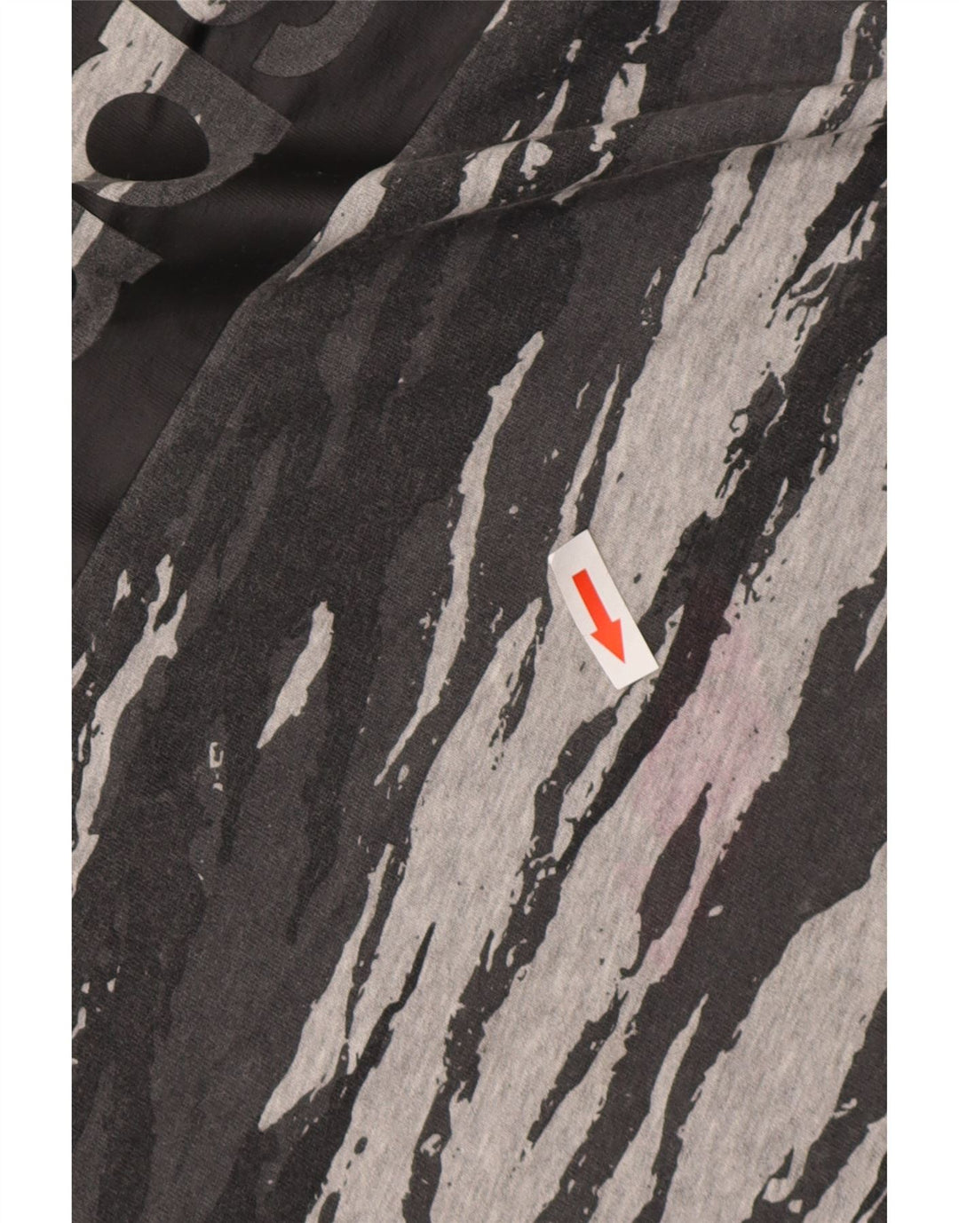 Tricou cu grafic Climalite ADIDAS pentru bărbați Top mic, gri, camuflaj, bumbac