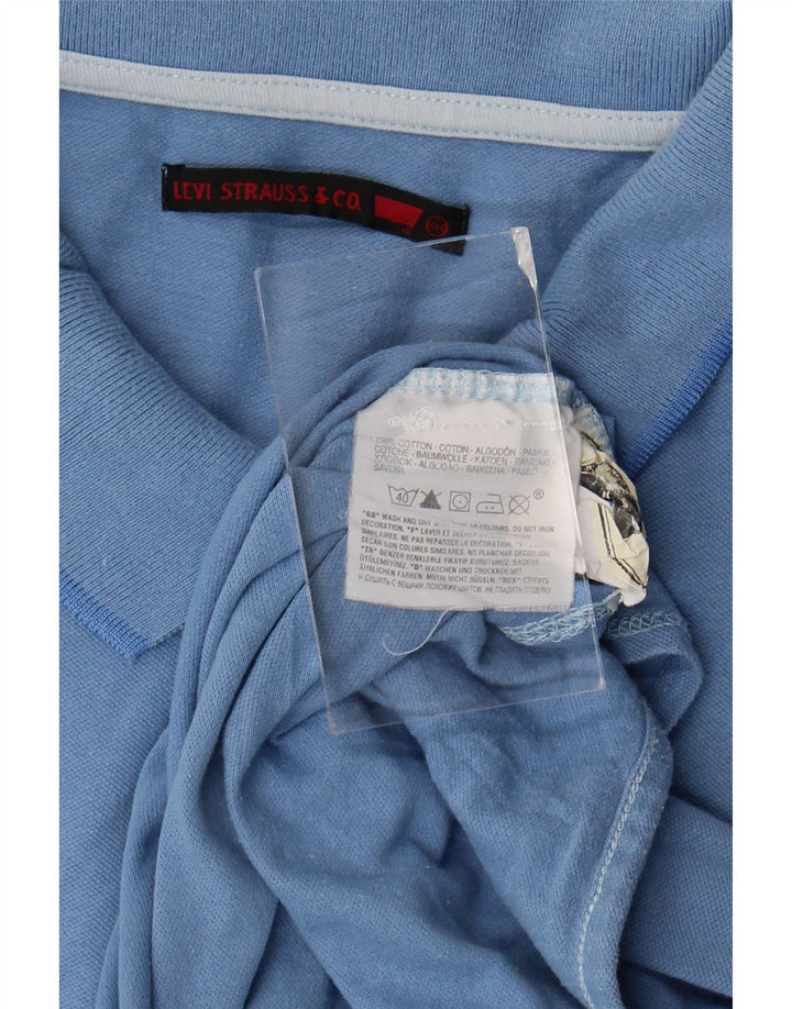 Tricou polo Levi's pentru bărbați 2XL, bumbac albastru