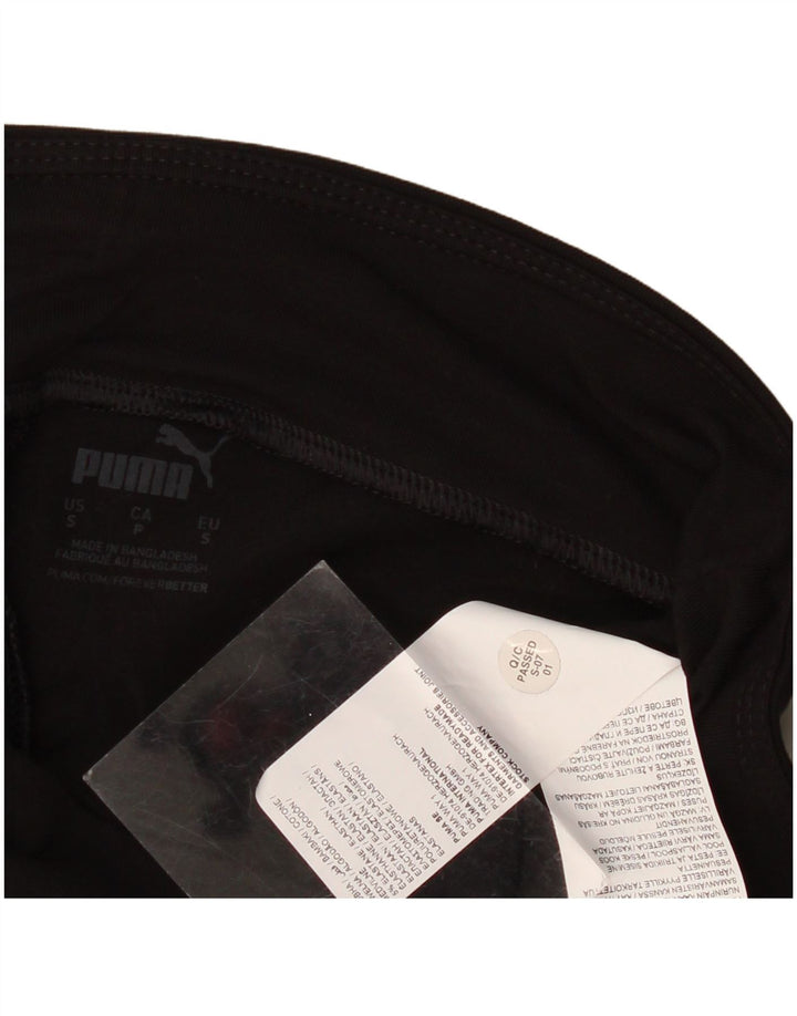 Leggings PUMA pentru femei UK 8 Small Black Bumbac