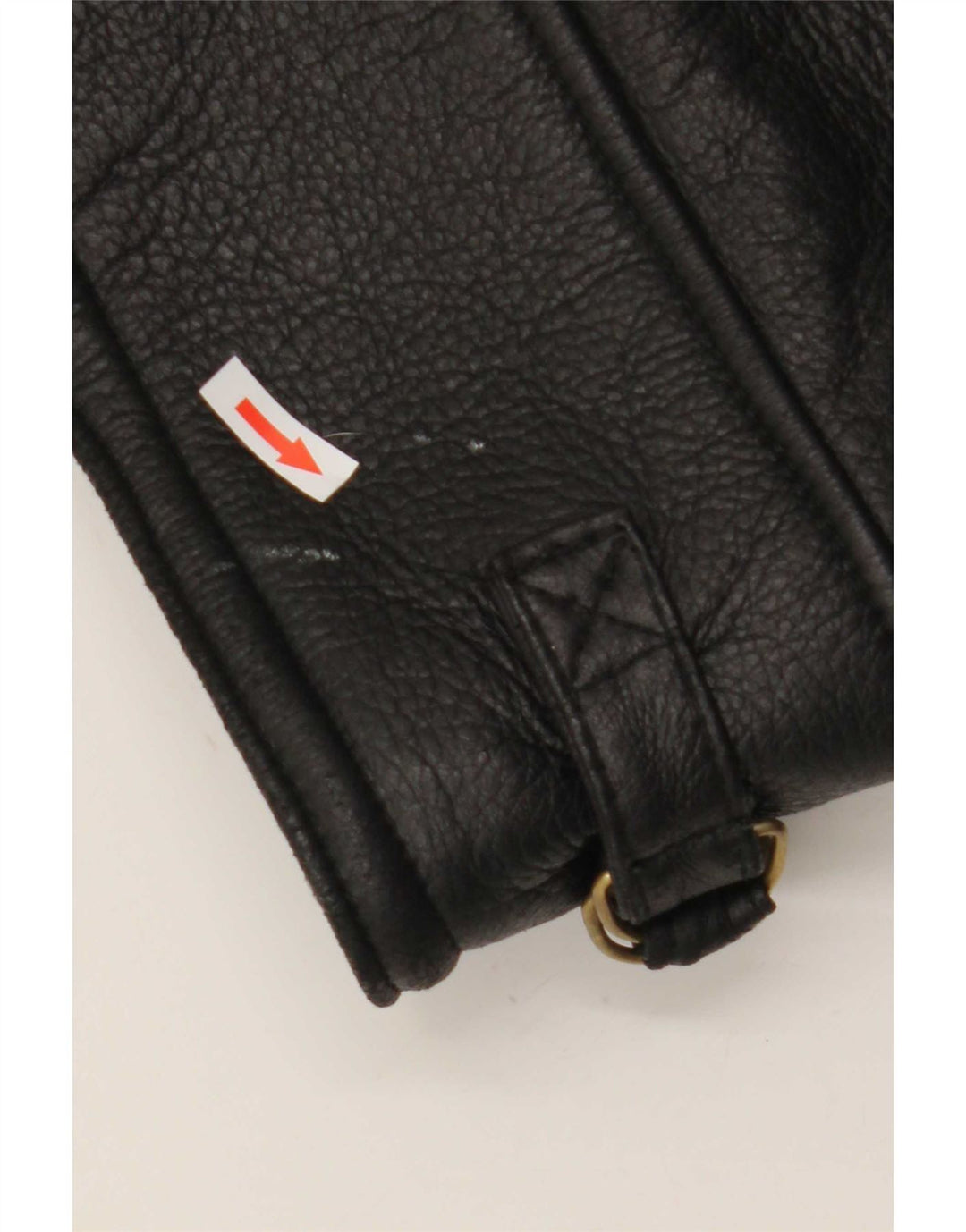 Jachetă vintage pentru bărbați din shearling IT 54 2XL negru din shearling