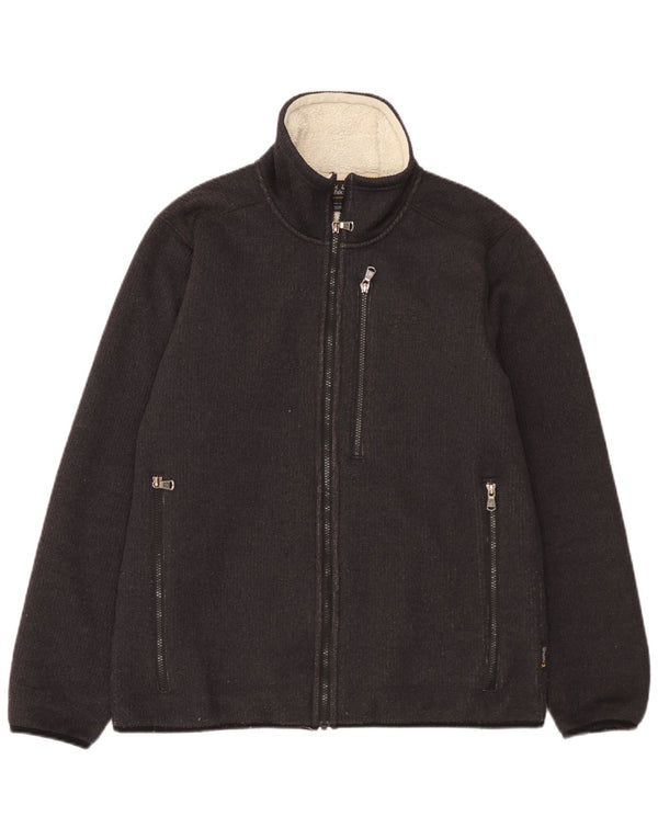 Jack Wolfskin Bomber Jacket pentru bărbați UK 40 Poliester mediu negru