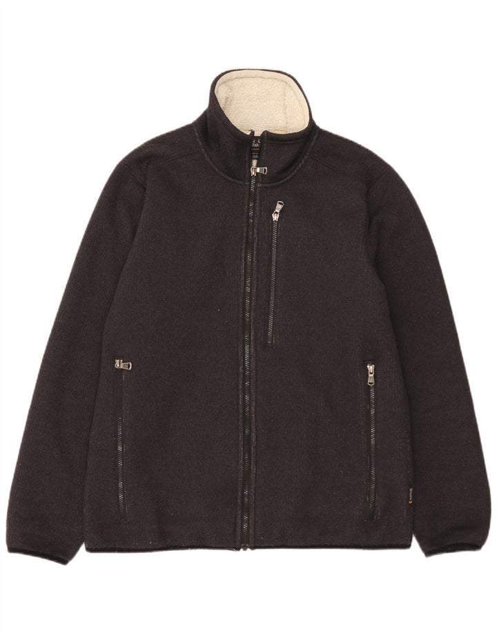 Jack Wolfskin Bomber Jacket pentru bărbați UK 40 Poliester mediu negru