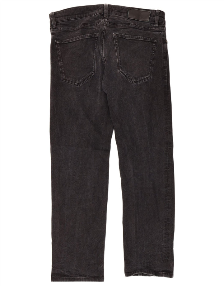 Blugi drepti pentru bărbați Hugo Boss W32 L27 bumbac gri