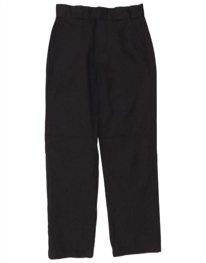 Pantaloni chino drepți pentru bărbați Dickies L26 L29 Poliester negru