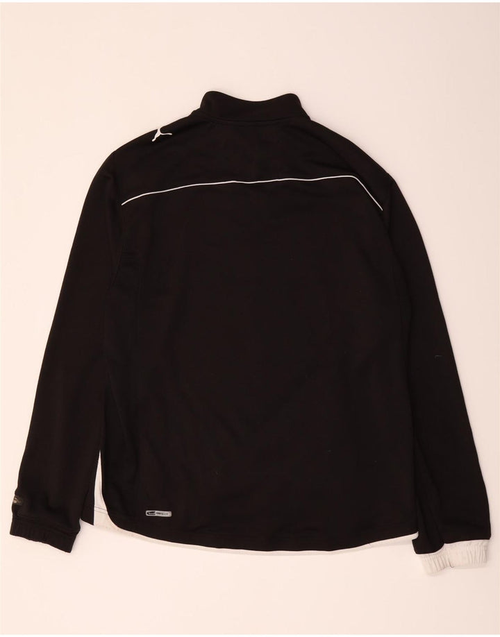 Trening pentru bărbați Puma Pullover Top Jachetă mare, negru, poliester color bloc