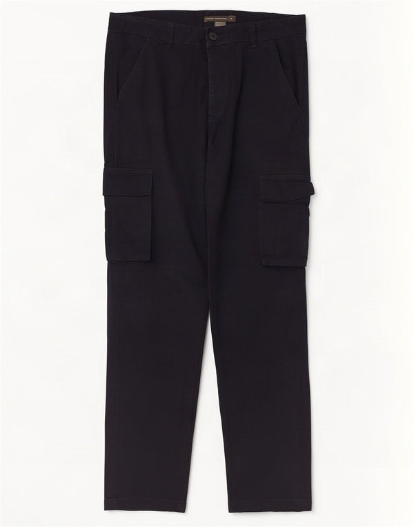 Pantaloni cargo drepti pentru bărbați French Connection Mici W32 L30 bleumarin