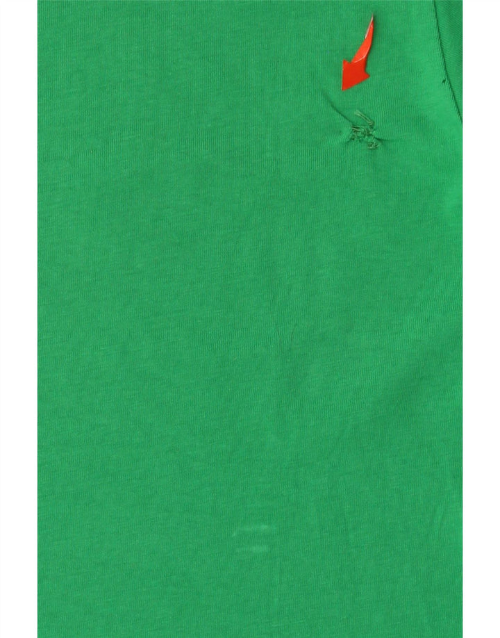 Tricou grafic pentru bărbați Champion Top din bumbac verde mediu