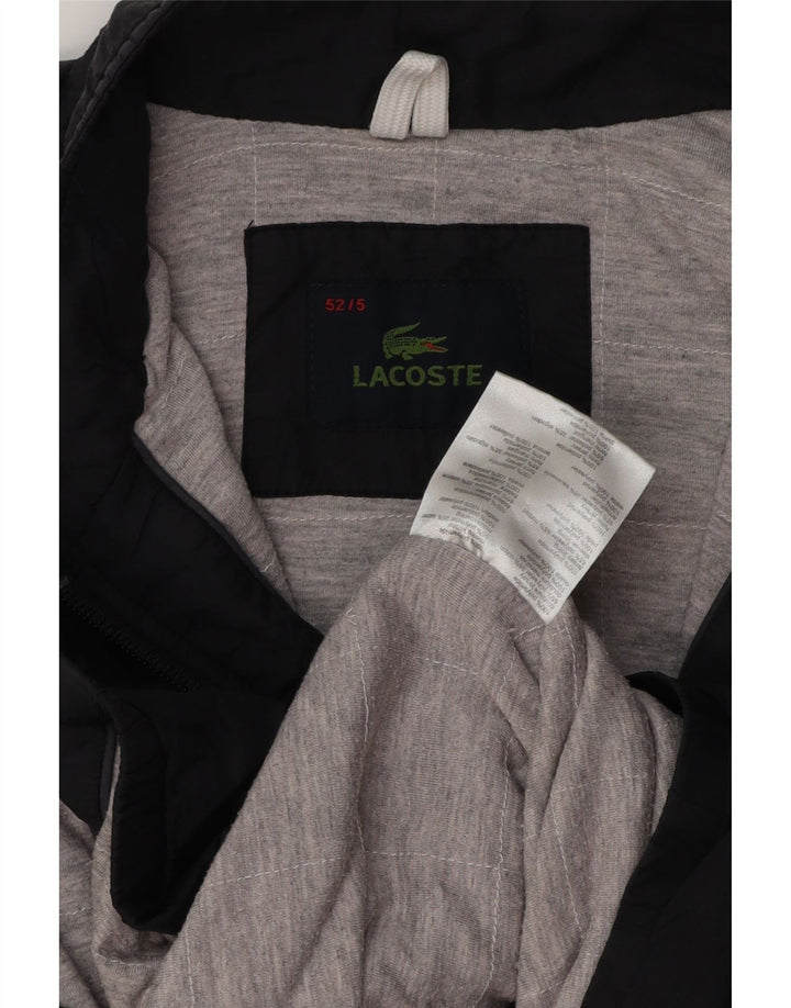 Jachetă bomber pentru bărbați LACOSTE Mărimea 5 Poliamidă neagră mare