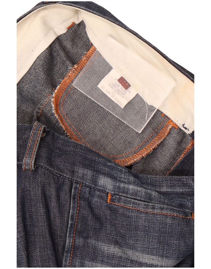 Blugi evazați pentru femei 7 For All Mankind L27 L34 Bumbac bleumarin
