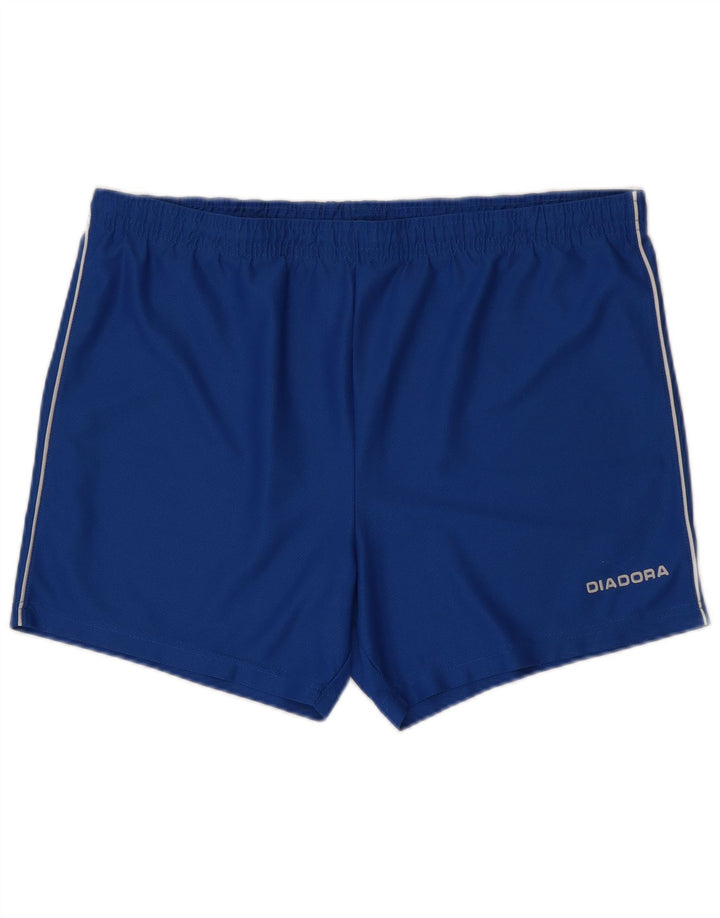 Pantaloni scurți sport DIADORA pentru bărbați, mari, albastru, poliester