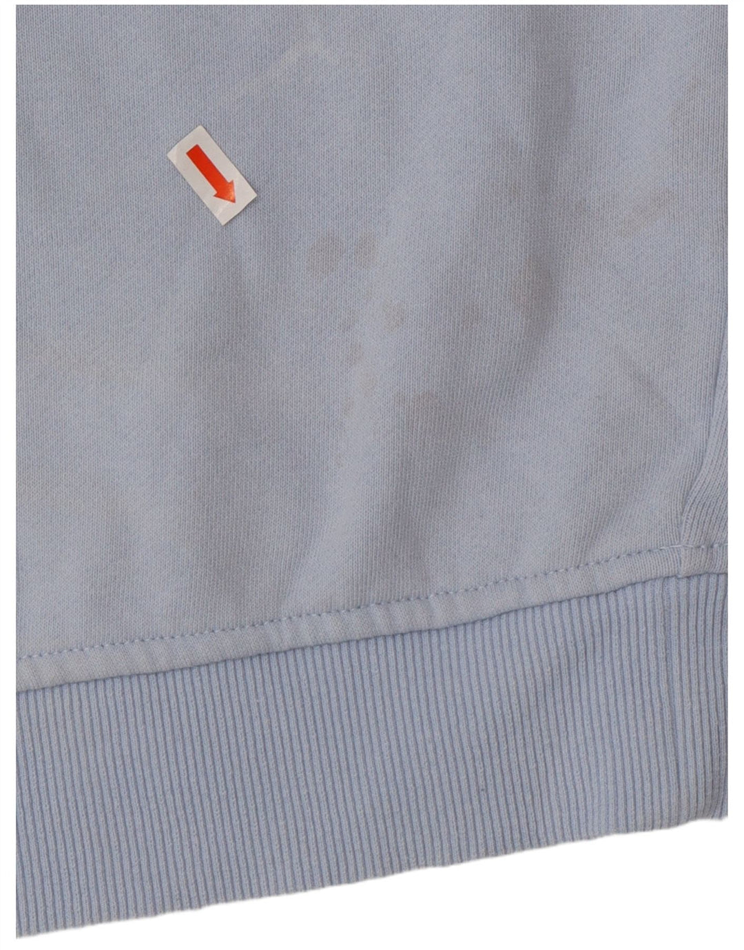 Pulover cu grafic pentru femei FILA, UK 14, bumbac color bloc albastru mediu