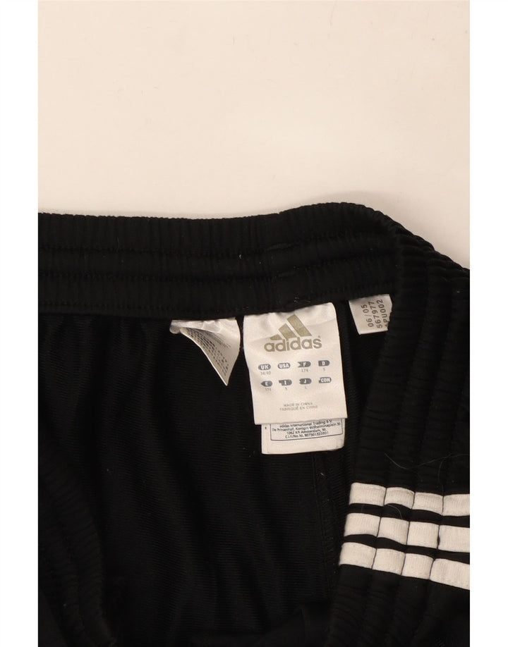 Pantaloni de trening ADIDAS pentru bărbați UK 38/40 Poliester mediu negru