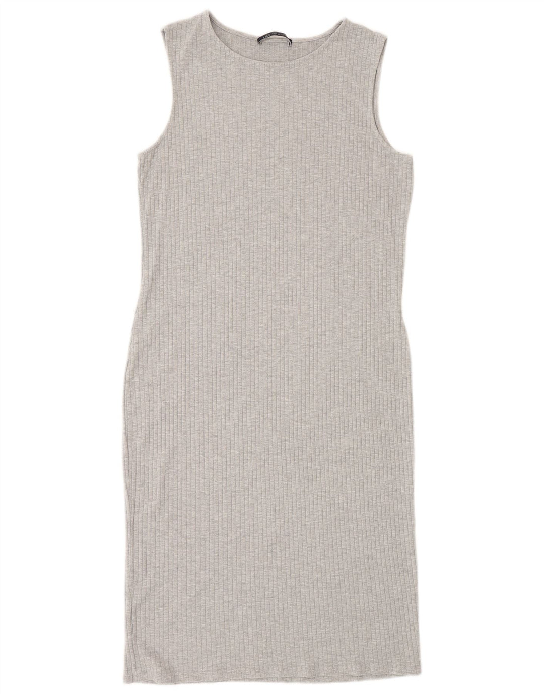 Rochie bodycon fără mâneci pentru femei Marks & Spencer UK 12 Medium Gri Viscose