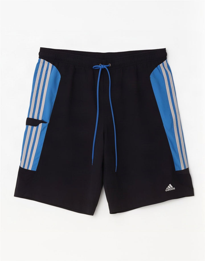 Pantaloni scurți de înot pentru bărbați Adidas Cargo, mari, albastru, poliester color bloc